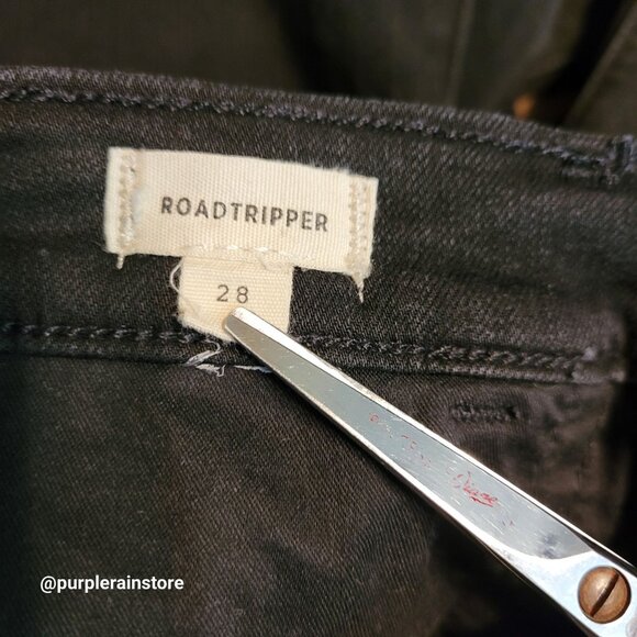 Madewell Jeans 28 Roadtripper Mid Rise Tummy Control Slimming Bennet Wash G7392 - Picture 5 of 14